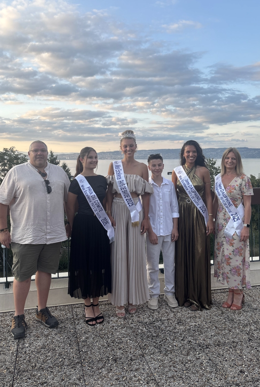 delegation 2025 miss excellence pays de savoie et president du comité